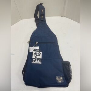 DISNEY PARKS Sling Bag Backpack Mickey Mouse by TAG Single Strap - Blue - New